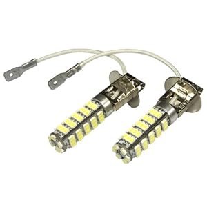 【クリックで詳細表示】IMPRESSION LED フォグ H3 66連 SKYLINE GT-R スカイラインGT-R H1.8～3.7 R32(プロジェクター) ブルー