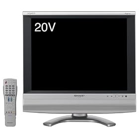SHARP AQUOS 20V�^ �n��EBS�E110�xCS �f�W�^���t���e���r LC-20SX5-S