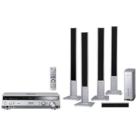 Panasonic �z�[���V�A�^�[�I�[�f�B�I�V�X�e�� SC-HT5800-S