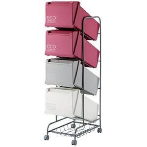 【クリックで詳細表示】Container Style. スチールワゴン CS2-80 MX2 GCON041