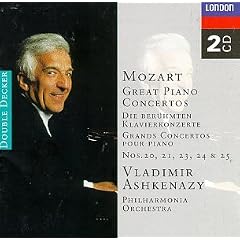 Piano Concertos 20 21 23 24 25
