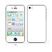 Apple iPhone 4 �X�L���V�[�� [CP14 Simply White ��]