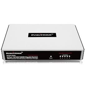 5-Port 10/100/1000Mbps Gigabit TAP Switch (Plastic case)