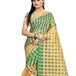 Multi Block print Cotton Saree With blouse piece