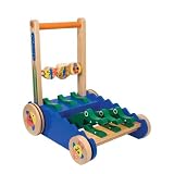  Melissa & Doug Deluxe Wooden Chomp and Clack Alligator Push Toy