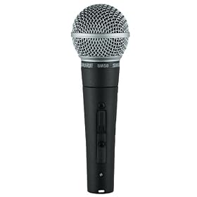 SHURE ���������ꂽ�����ƍ����M�������ւ�A�_�C�i�~�b�N�E�}�C�N���z��(�X�C�b�`�t) SM58SE