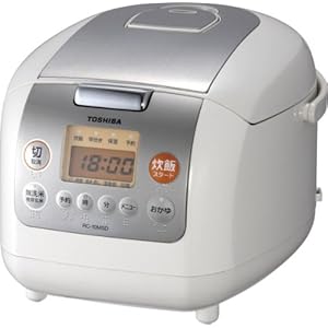 【クリックで詳細表示】TOSHIBA マイコン保温釜1.0L RC-10MSD(C) ライトベージュ
