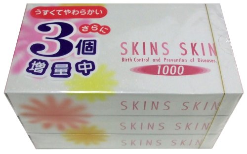  スキンズスキン 1000 3P増量パック(1箱(12+1)個入り×3パック)