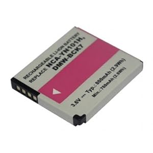 【クリックで詳細表示】【2個セット】DMC-FP5.FP7.FS16のDMW-BCK7対応バッテリー