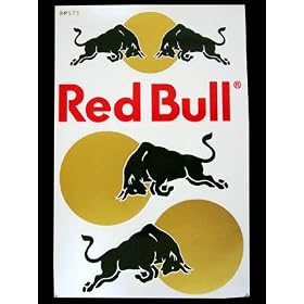 �ySTICKER�z��l�C!!!RED�@BULL�i���b�h�E�u���j�X�e�b�J�[�iL)-BK4