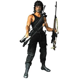 Movie Masterpiece - 1/6 Scale Fully Poseable Figure: Rambo III - John J Rambo
