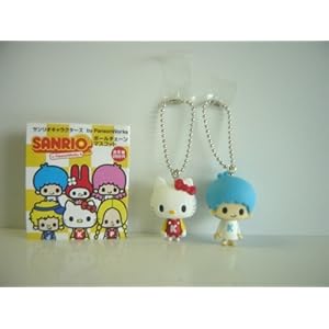 【クリックで詳細表示】サンリオキャラクターズ by PansonWorks マスコット 全2種 全2種 1 ハローキティ 2 リトルツインスター キ