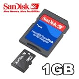 SanDisk �T���f�B�X�N �}�C�N��SD microSD�J�[�h 1GB�T���f�B�X�N�ɂ��
