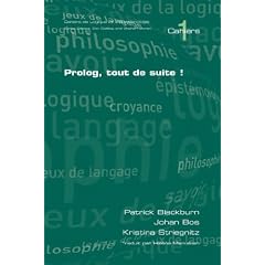 Prolog, Tout De Suite! (Cahiers)