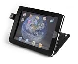  DURAGADGET Etui Luxe en Cuir Noir pour Apple iPad 16 gigaoctet 32 gigaoctet 64 gigaoctet, y compris les vérsions Wifi & 3g (16GB 32GB 64GB) - Protecteur d'écran BONUS