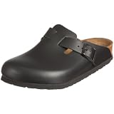 Birkenstock Boston 60411, Unisex - Erwachsene Clogs & Pantoletten aus Naturleder