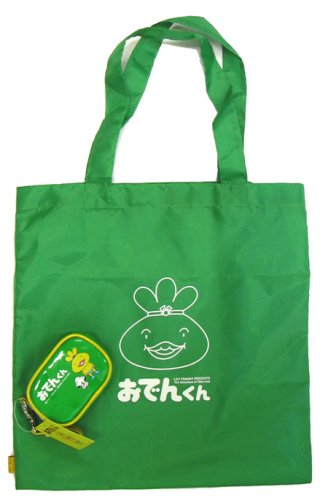  キャラクター『おでんくん《緑》』エコバッグ/リリーフランキー