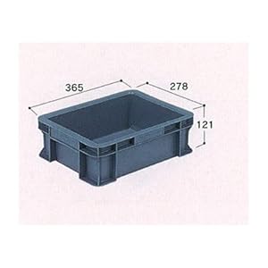 【クリックで詳細表示】プラスチックコンテナ：天昇電気工業テンバコ：311×234×109：9