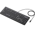 ELECOM �����u�������L�[�{�[�h 109�L�[ USB �X�^���_�[�h�T�C�Y USB HUB�t �u���b�N TK-FCM010BK