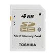 ���� SDHC 4GB Class10 Toshiba �N���X�P�O �C�O�p�b�P�[�W�i