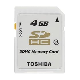 ���� SDHC 4GB Class10 Toshiba �N���X�P�O �C�O�p�b�P�[�W�i