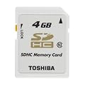���� SDHC 4GB Class10 Toshiba �N���X�P�O �C�O�p�b�P�[�W�i
