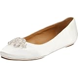 please help me find shoes! :  wedding shoes white flats dress 41F0Z8vuYdL. SL500  SS160  Badgley Mischka Sahara Flat 