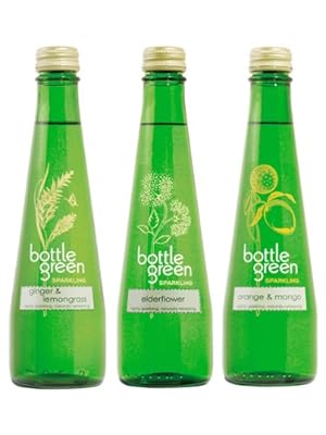ボトルグリーン(BOTTLE GREEN) ミックス 発泡炭酸水 (275ml 瓶×12本×3種)