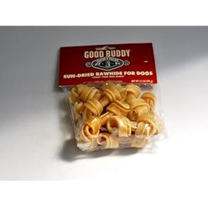 【クリックで詳細表示】ローハイドガム/おやつ/ボーン/10個入り