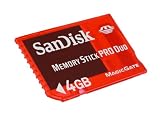  SanDisk Carte Memory Stick (MS) Pro Duo Gaming MagicGate - Carte Mémoire Flash - 4 Go