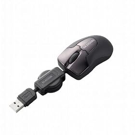 ELECOM Bit Grast ������莮3�{�^�����w���}�E�X S�T�C�Y �u���b�N M-BGURBK