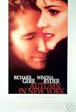  Autumn In New York Original 27x40 Single Sided Movie Poster - Not A Reprint