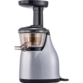 HUROM SLOW JUICER �y�y�f�Ō��C! ���E��LSTS����(�ᑬ���k���)�z�X���[�W���[�T�[ �V���o�[ HU-300S
