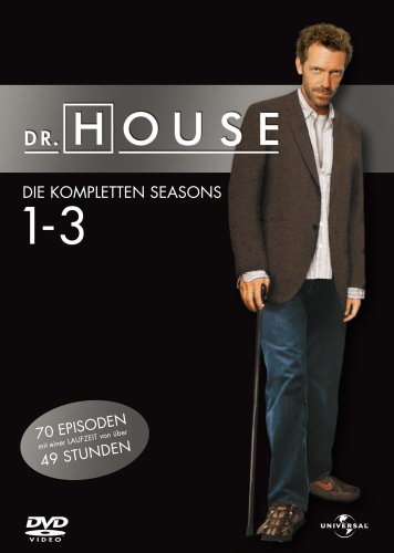  Dr. House Season Staffel 1-3 (Limitiert auf 2000 Stück, exklusiv bei Amazon.de)
