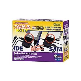 �m�o�b�N 3.5�E2.5�C���`SATA/IDE HDD�Ή��ڑ��L�b�gSATA/IDE HDD�Ȃ��[��Kit USB NV-USA2000