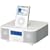 Princeton I-Bird FM/AM���W�I���ږڊo�܂��@�\�t��iPod��p�}���`���f�B�A�X�s�[�J�[ �z���C�g PSP-MSSACW