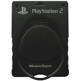 PlayStation2��p MEMORY CARD �t���b�g�u���b�N
