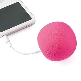 【クリックで詳細表示】YUENTO MUSIC BALLOON スピーカー ピンク YOE003-PK 0.7W(8Ω1.0KHz)