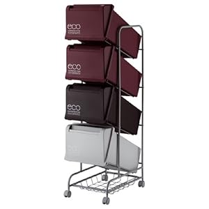 【クリックで詳細表示】Container Style. スチールワゴン CS2-80 MX GCON040
