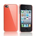 【essential tpe】iPhone4S用ハードケース iro case ORANGE イロケース アイフォン 4S 専用ケース オレンジ【保護シート＆クロス付属】