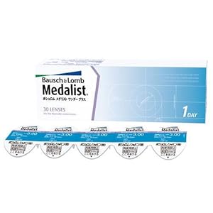 【クリックで詳細表示】ボシュロム メダリストワンデープラス(30枚入り) 1日使い捨てコンタクト