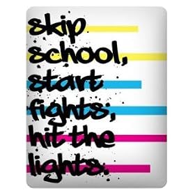 MusicSkins  iPad �p�t���ی�t�B����  Hit The Lights - Skip School, Start Fights  iPad  MSIPAD0551