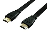  PLANEX ハイスピードHDMIフラットケーブル1m(ブラック) PL-HDMI01FB