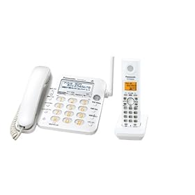 Panasonic �f�W�^���R�[�h���X�d�b�@ �p�[���z���C�g �q�@1��^�C�v VE-GP35DL-W
