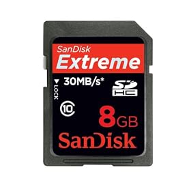 SanDisk SDHC�J�[�h Class10 8GB SDSDX3-008G-J31A