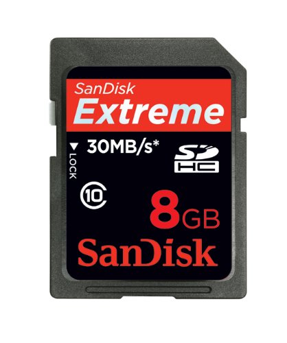 SanDisk SDHC�J�[�h Class10 8GB SDSDX3-008G-J31A �T���f�B�X�N (1���̊��z) 4,280
