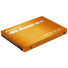 PhotoFast G-Monster V2 IDE SSD 2.5 64GB MLC Read100MB Write100MB  Randam Write 12MB Indilnx�ЃR���g���[���[���� BOX�p�b�P�[�W 1�N�ۏ� GM-25P64GV2