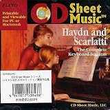 CD Sheet Music ハイドン&スカルラッティ 鍵盤作品集