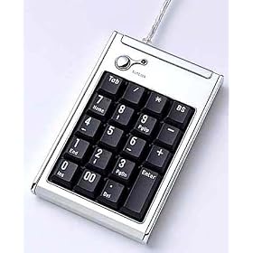 ���A�X USB�A���~�e���L�[�{�[�h �����d�l �V���o�[ TNK-MC217SL