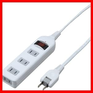 【クリックで詳細表示】ノイズフィルター集中スイッチ付タップ 4個口 2m 白 SHV1524WH [並行輸入品]